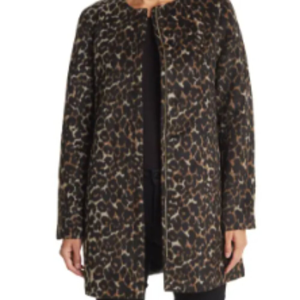 Zip Front Long Jacket